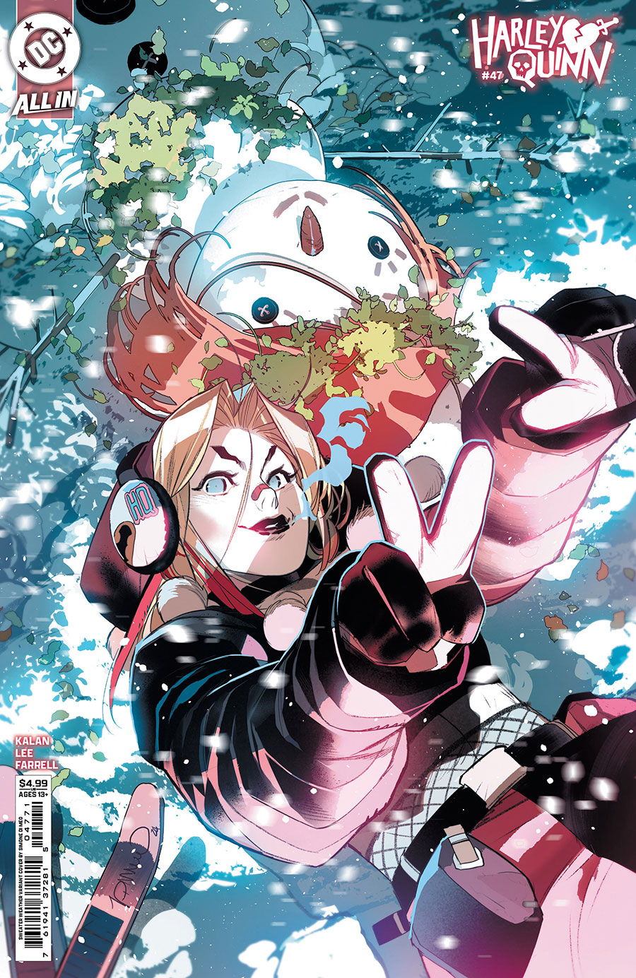 Harley Quinn Vol 4 #47 Cover D Variant Simone Di Meo Sweater Weather Card Stock Cover (DC All In)