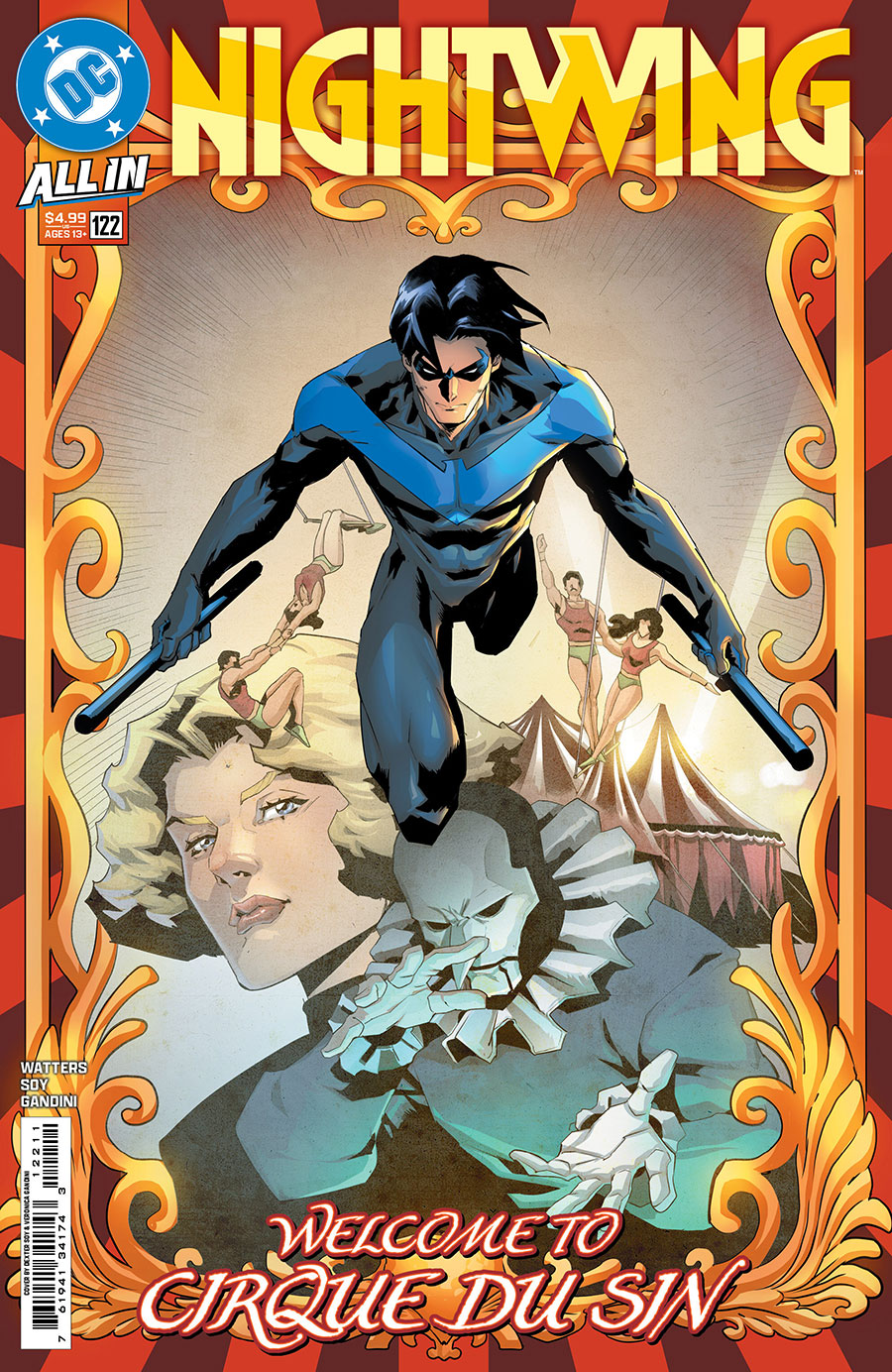 Nightwing Vol 4 #122 Cover A Regular Dexter Soy Cover (DC All In)