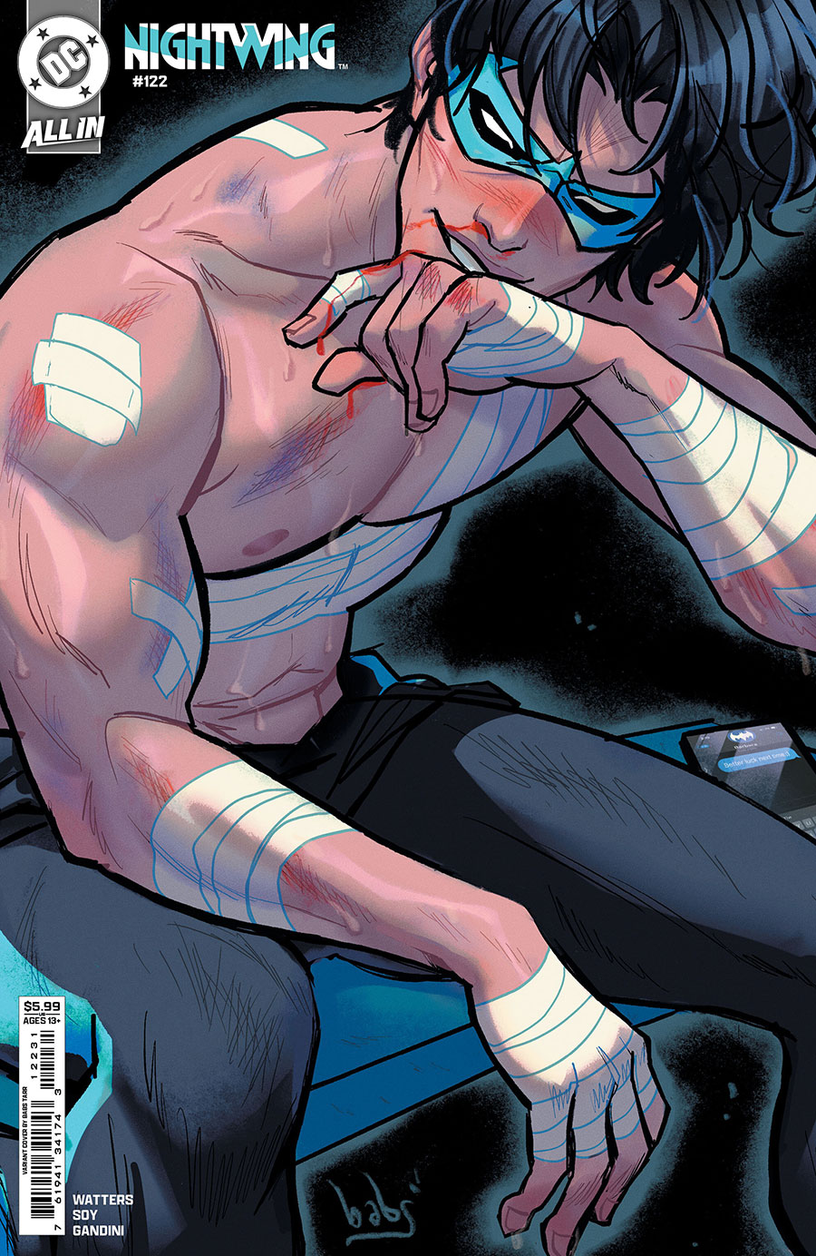 Nightwing Vol 4 #122 Cover C Variant Babs Tarr Card Stock Cover (DC All In)