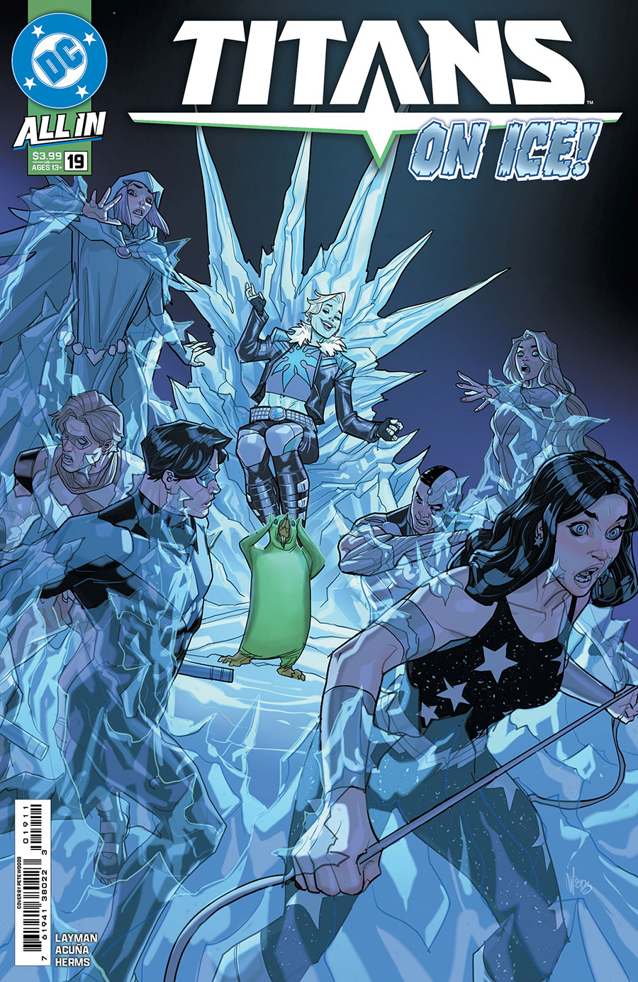 Titans Vol 4 #19 Cover A Regular Pete Woods Cover (DC All In)