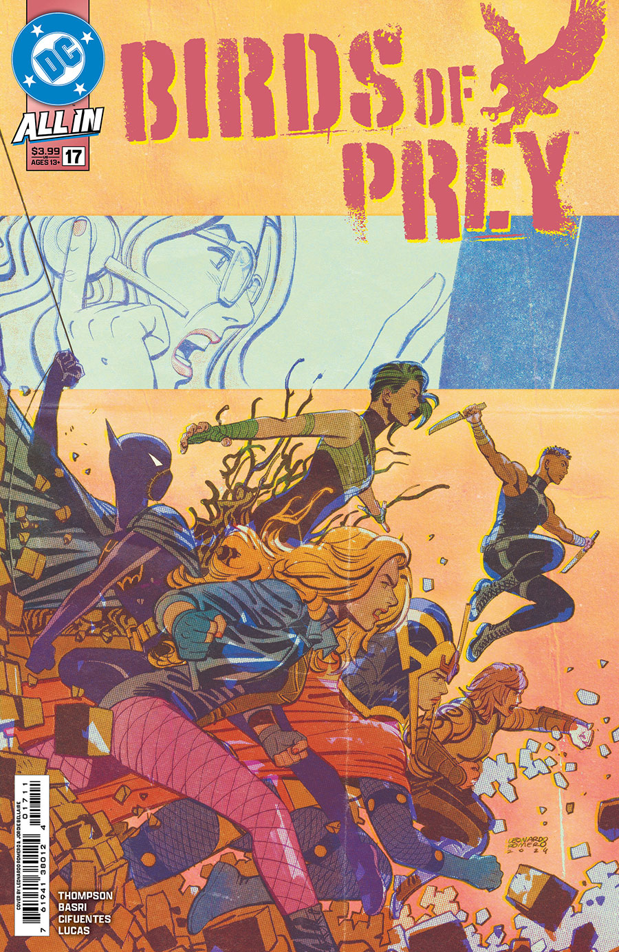 Birds Of Prey Vol 5 #17 Cover A Regular Leonardo Romero Cover (DC All In)