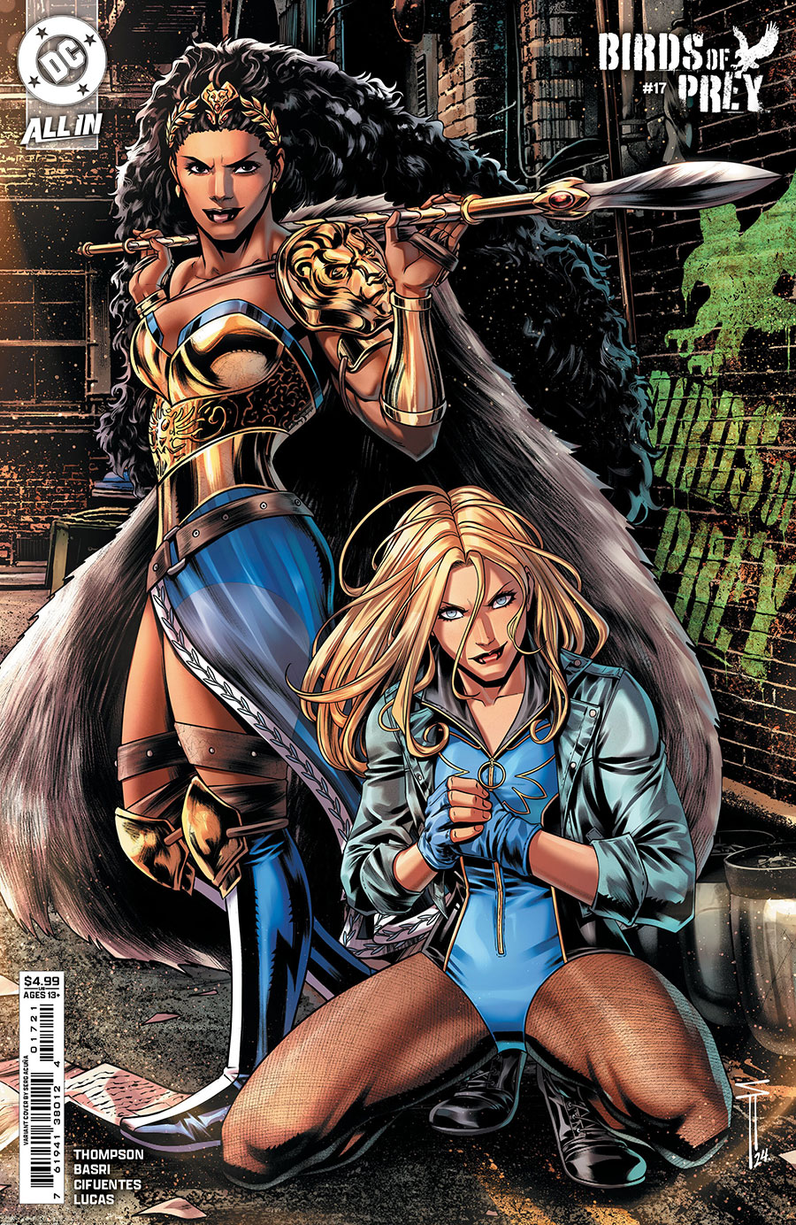 Birds Of Prey Vol 5 #17 Cover B Variant Serg Acuna Card Stock Cover (DC All In)