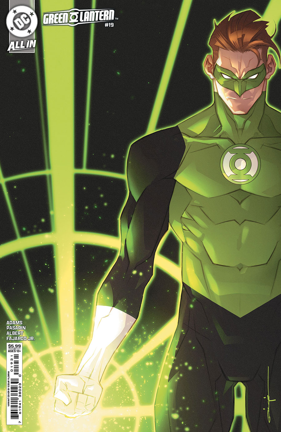 Green Lantern Vol 8 #19 Cover B Variant Ozgur Yildirim Card Stock Cover (DC All In)