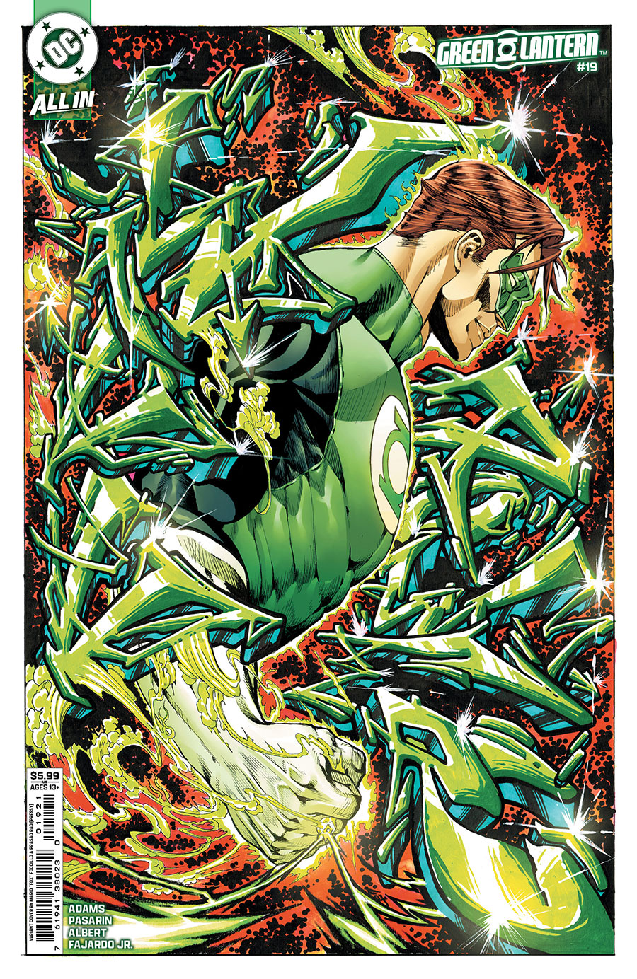 Green Lantern Vol 8 #19 Cover C Variant Mario Foccillo Card Stock Cover (DC All In)