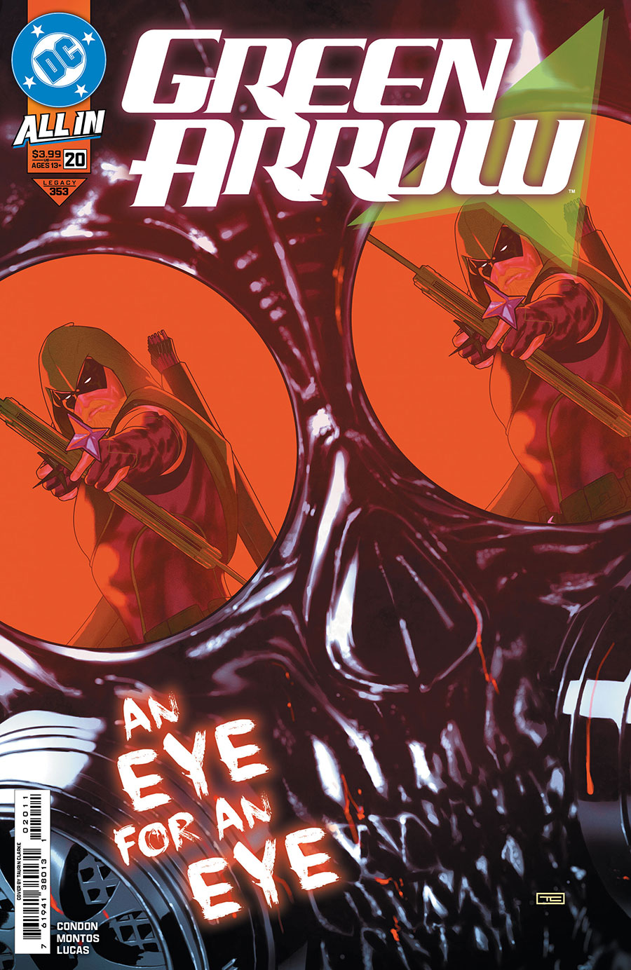 Green Arrow Vol 8 #20 Cover A Regular Taurin Clarke Cover (DC All In)