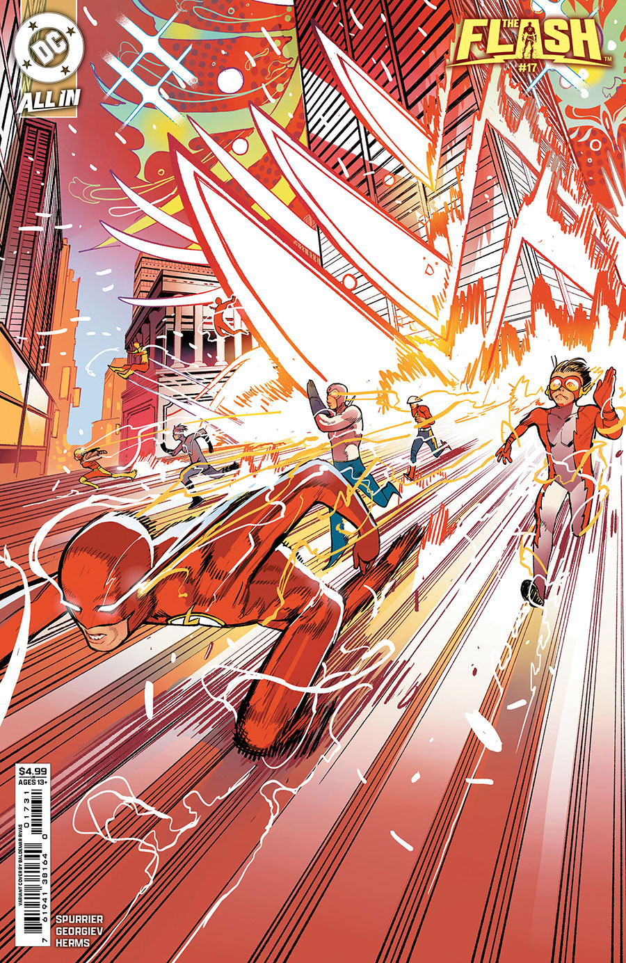 Flash Vol 6 #17 Cover C Variant Baldemar Rivas Card Stock Cover (DC All In)