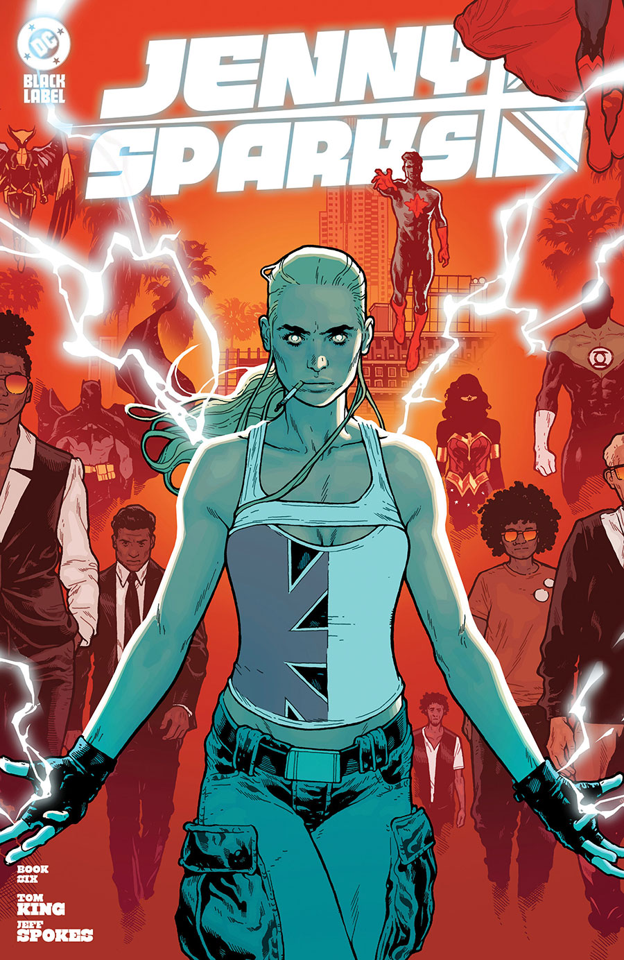 Jenny Sparks #6 Cover A Regular Jeff Spokes Cover