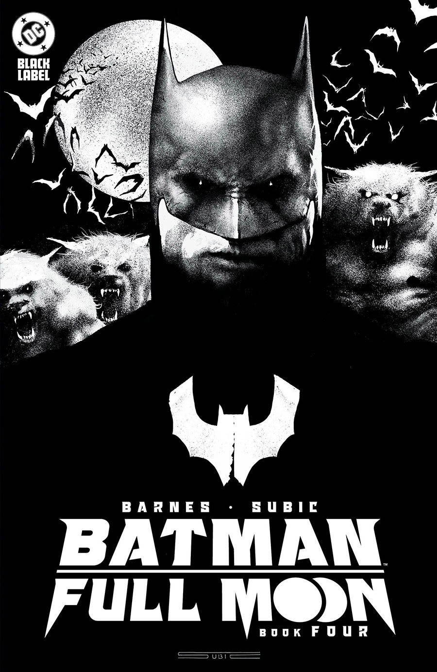 Batman Full Moon #4 Cover A Regular Stevan Subic Glow-In-The-Dark Cover