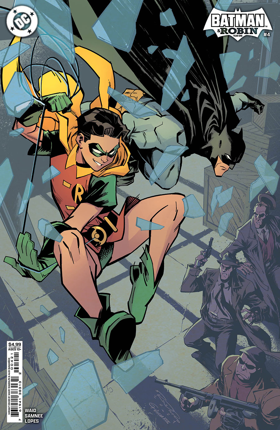 Batman And Robin Year One #4 Cover B Variant Khary Randolph Card Stock Cover