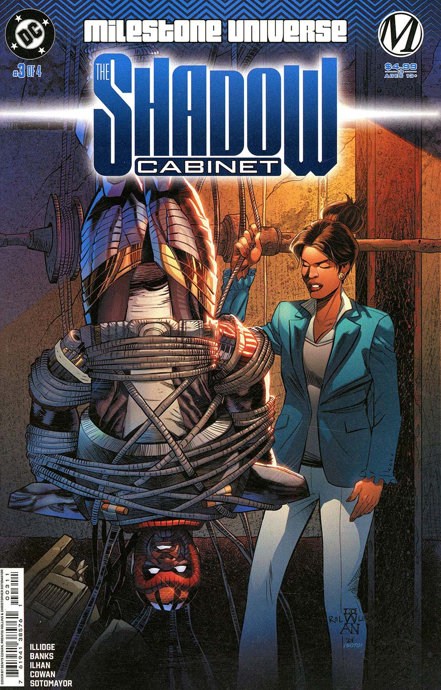 Milestone Universe The Shadow Cabinet #3 Cover A Regular Denys Cowan Cover