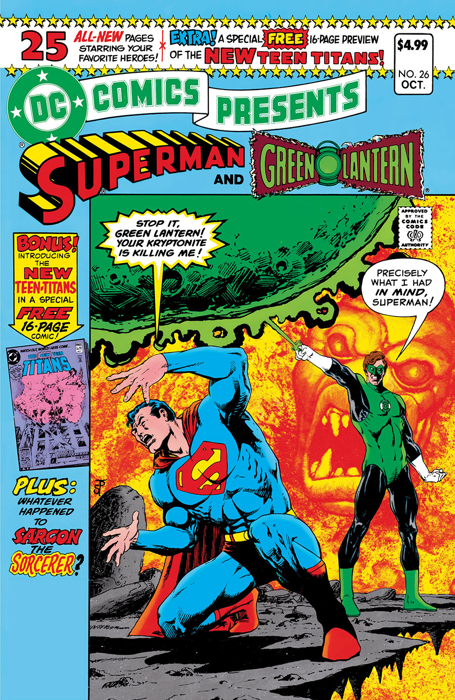 DC Comics Presents #26 Facsimile Edition Cover A Regular Jim Starlin Cover