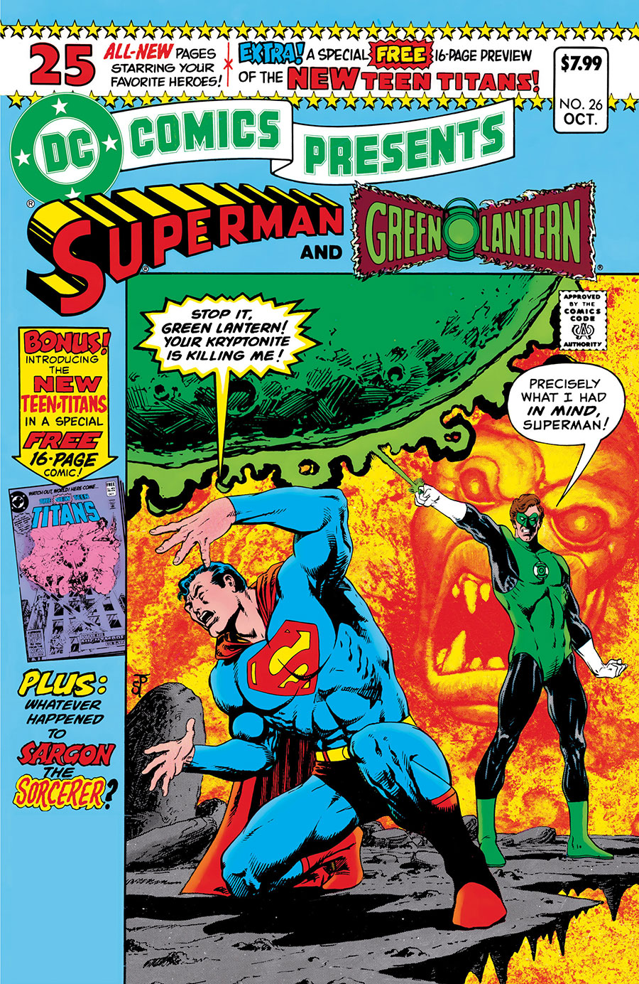 DC Comics Presents #26 Facsimile Edition Cover B Variant Jim Starlin Foil Cover