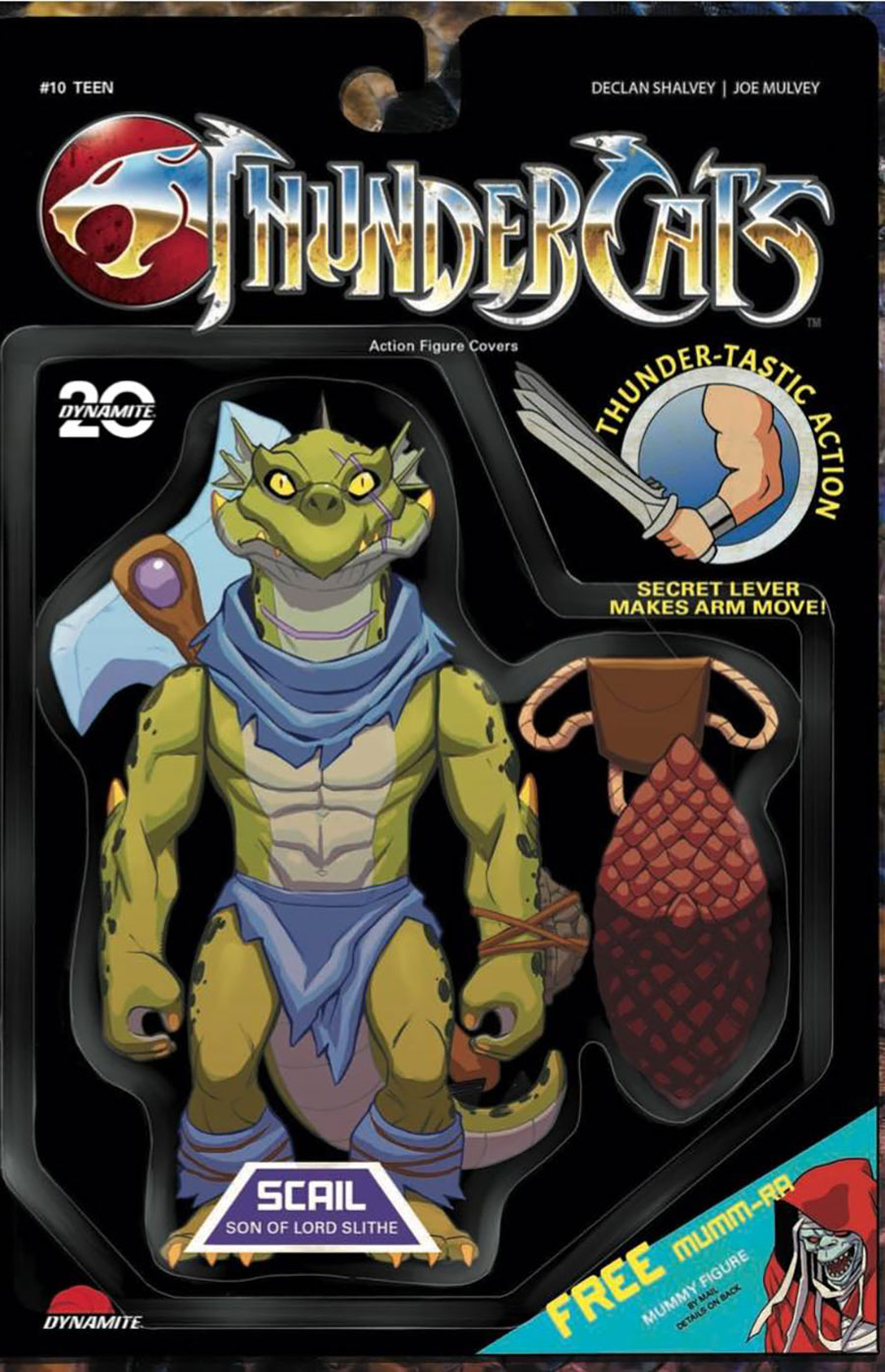 Thundercats Vol 3 #10 Cover R Variant Drew Moss Action Figure Cover