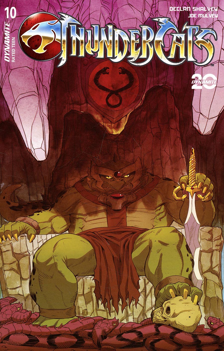 Thundercats Vol 3 #10 Cover S Variant Drew Moss Slithe Cover