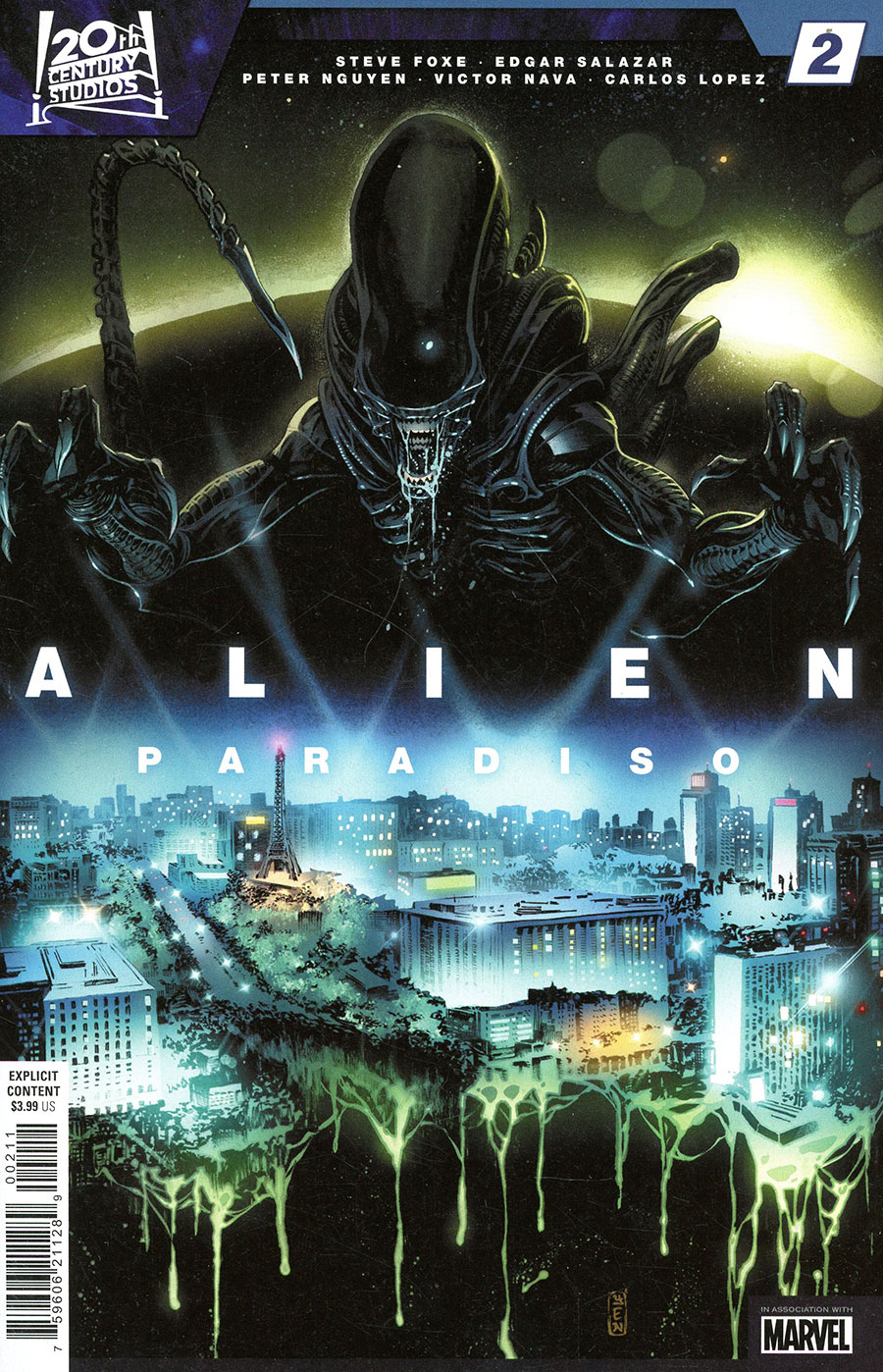 Alien Paradiso #2 Cover A Regular Iban Coello Cover