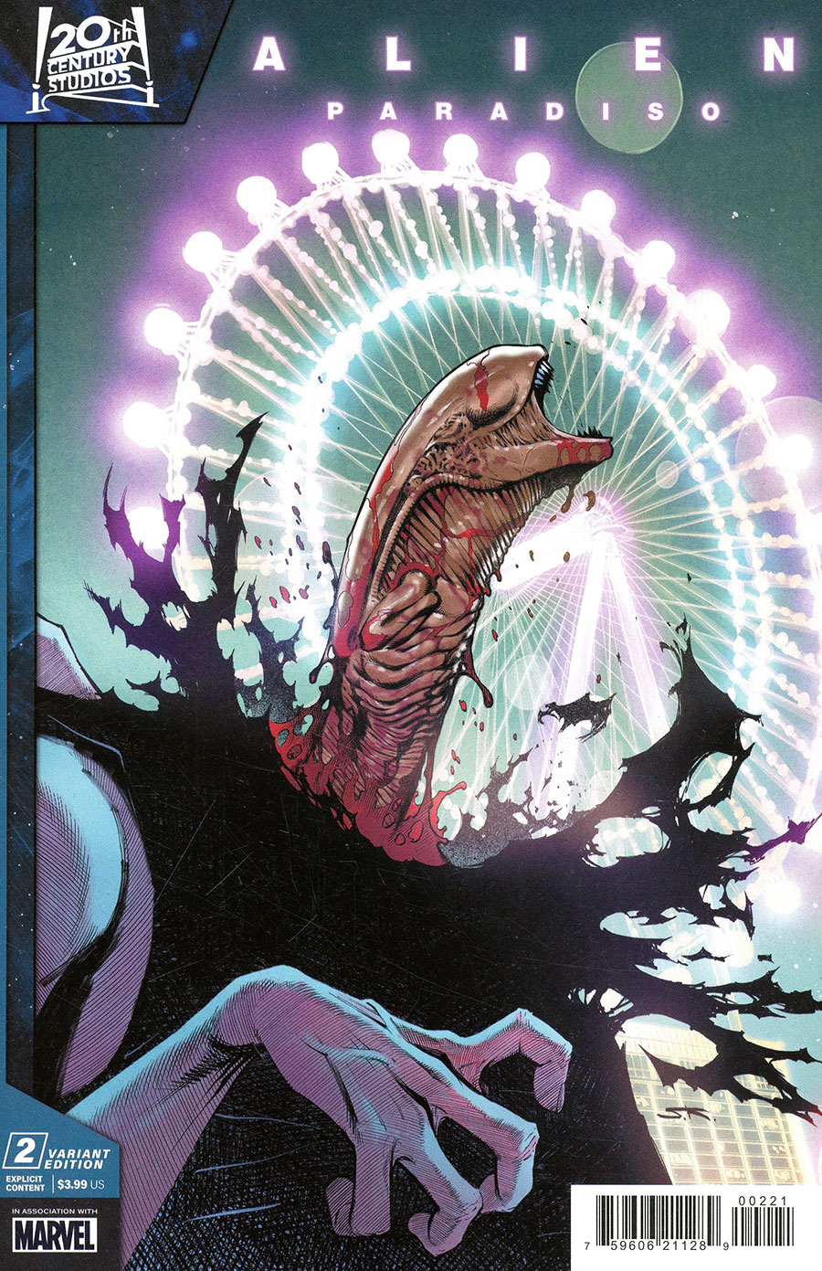 Alien Paradiso #2 Cover B Variant Sumit Kumar Cover