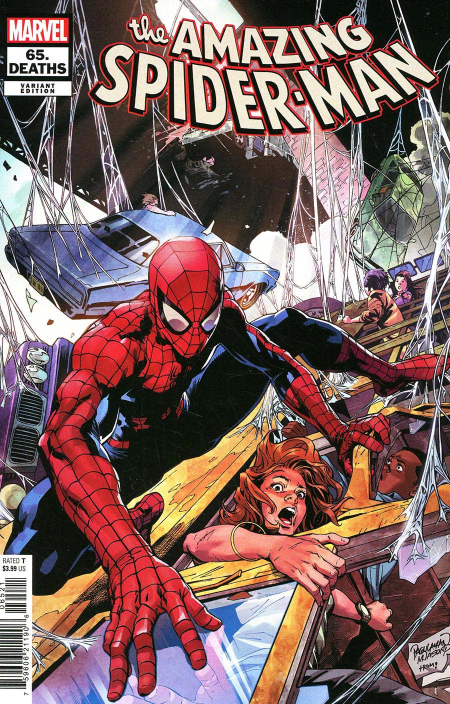 Amazing Spider-Man Vol 6 #65 Deaths Cover B Variant Carlo Pagulayan Cover