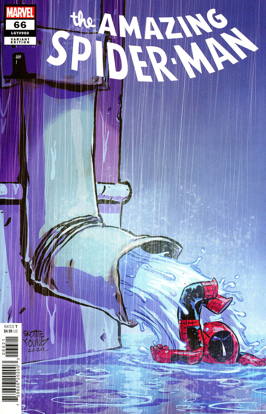 Amazing Spider-Man Vol 6 #66 Cover B Variant Skottie Young 8 Deaths Of Spider-Man Cover