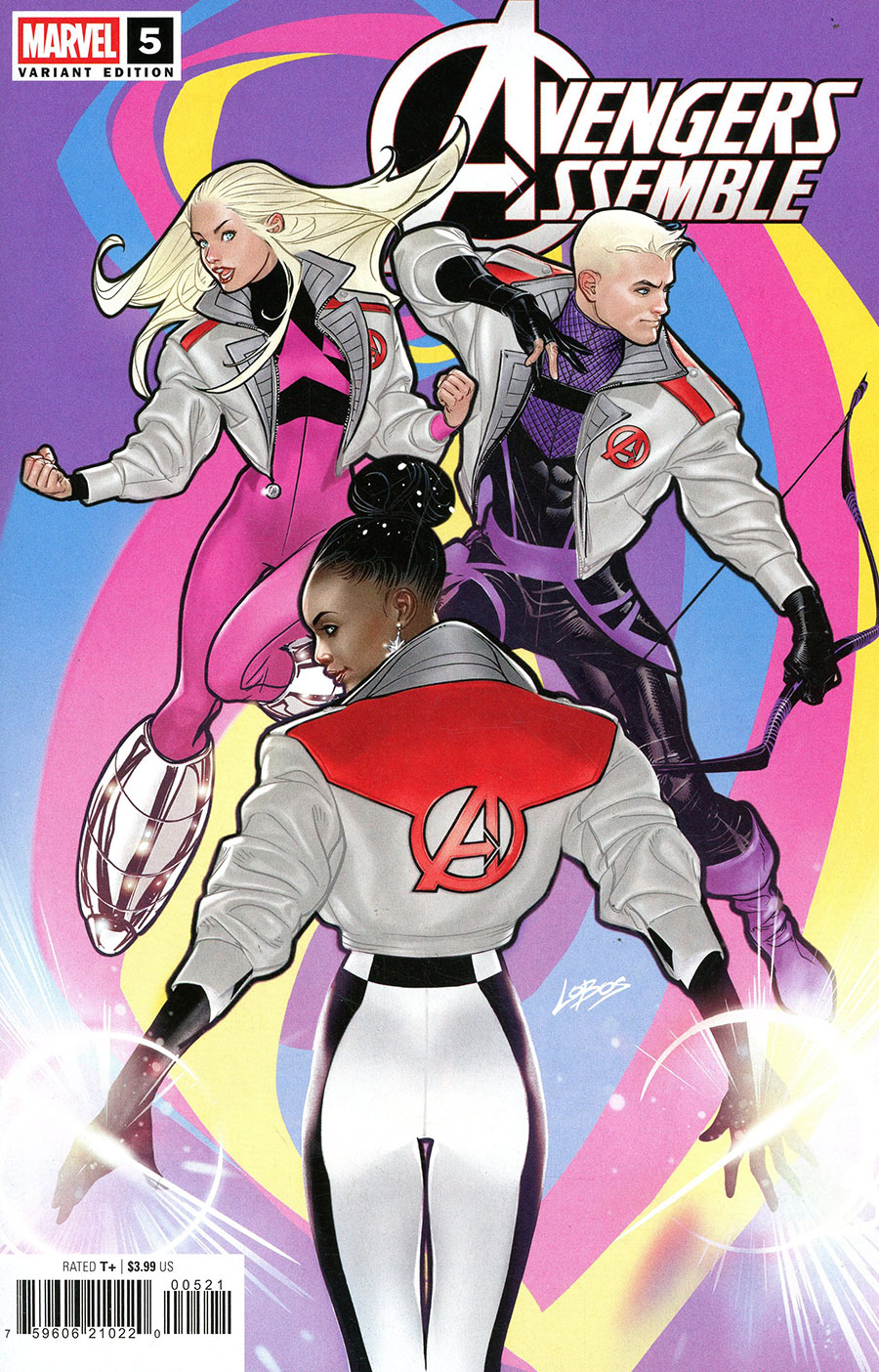 Avengers Assemble Vol 2 #5 Cover B Variant Pablo Villalobos Avengers Jacket Cover