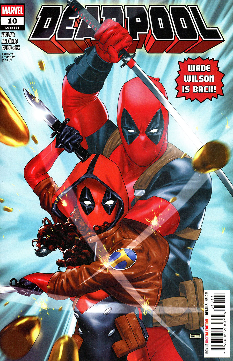 Deadpool Vol 9 #10 Cover A Regular Taurin Clarke Cover