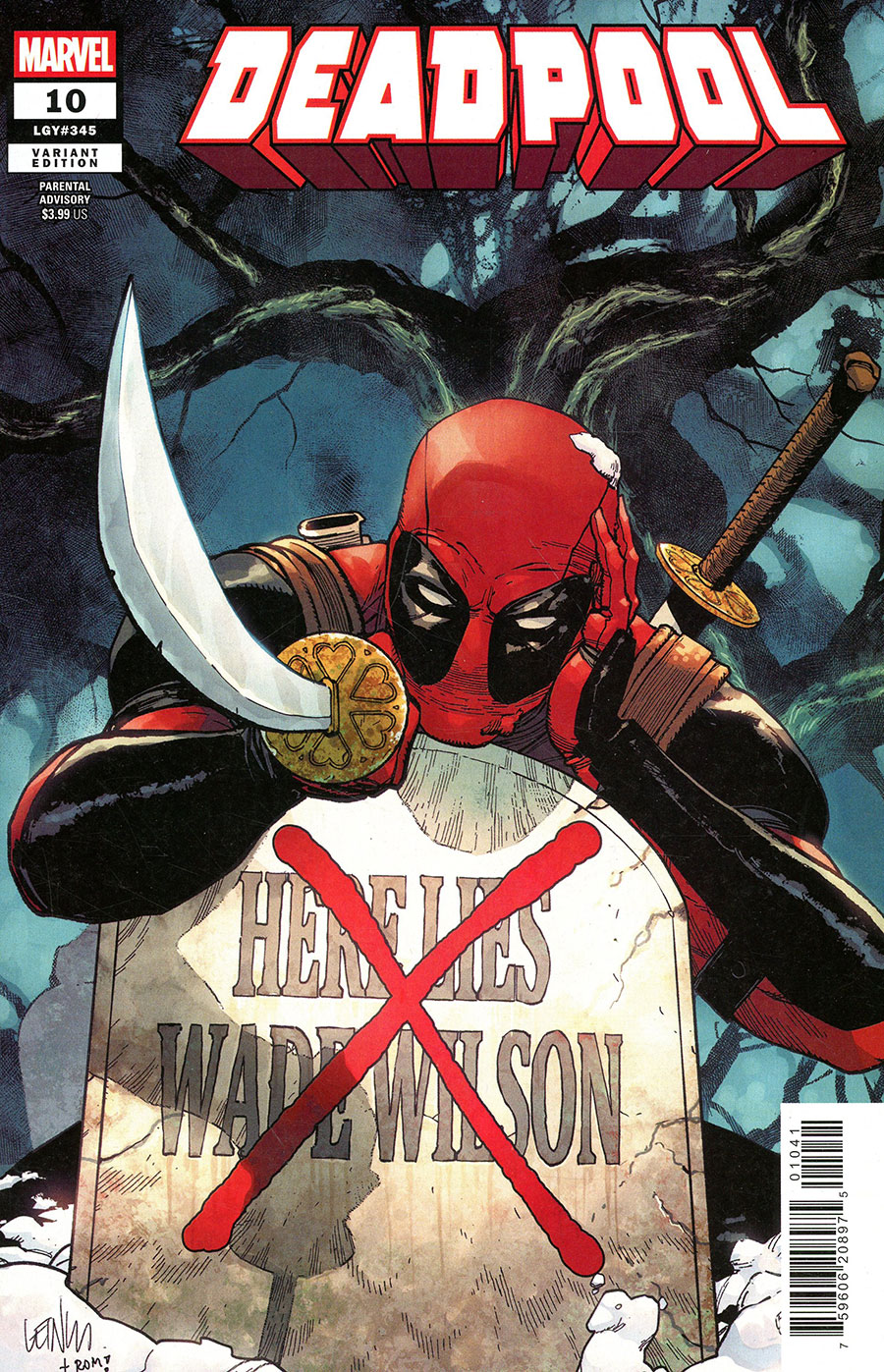 Deadpool Vol 9 #10 Cover D Variant Leinil Francis Yu Cover