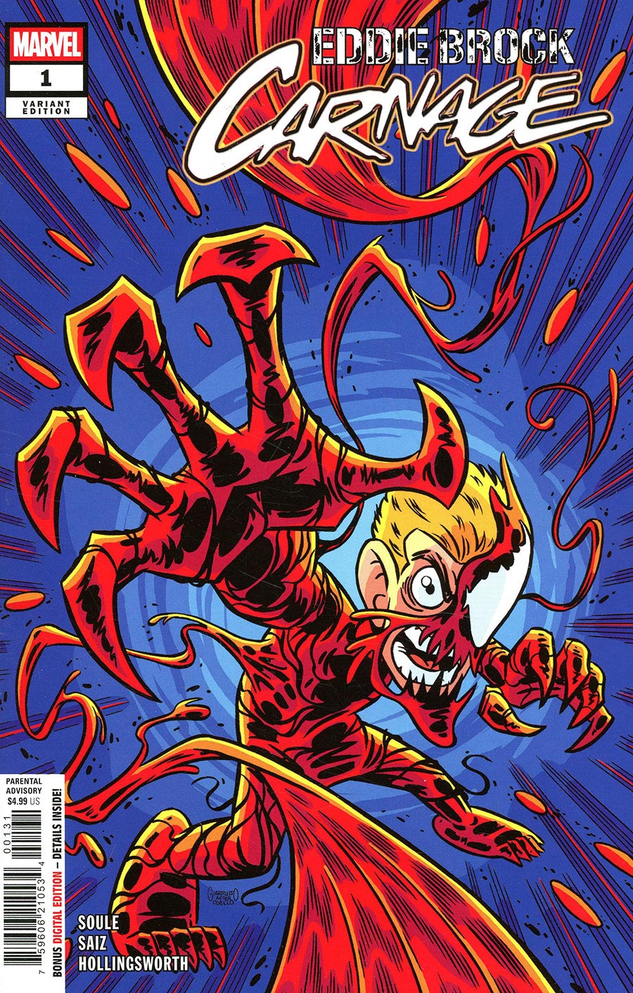 Eddie Brock Carnage #1 Cover C Variant Chris Giarrusso Cover