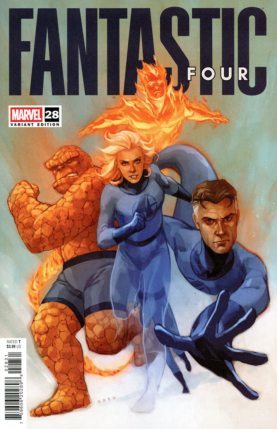 Fantastic Four Vol 7 #28 Cover D Variant Phil Noto Cover (One World Under Doom Prelude)