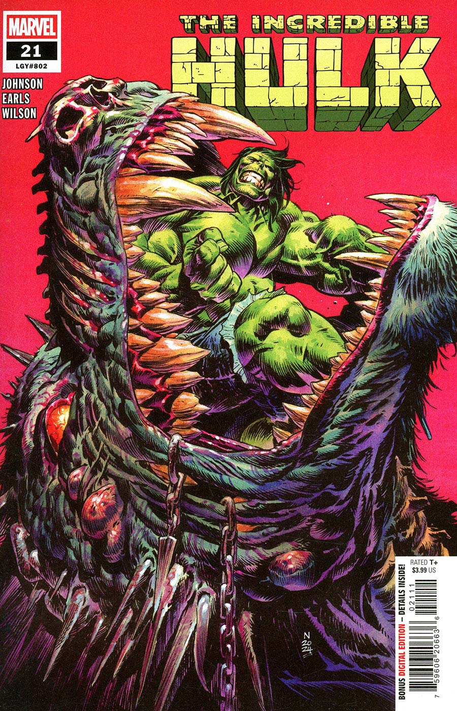 Incredible Hulk Vol 5 #21 Cover A Regular Nic Klein Cover