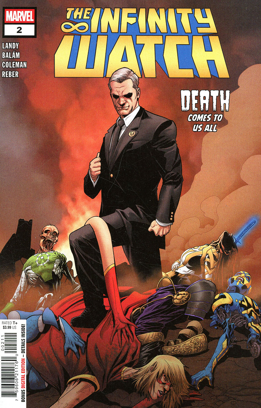 Infinity Watch #2 Cover A Regular Salvador Larroca Cover
