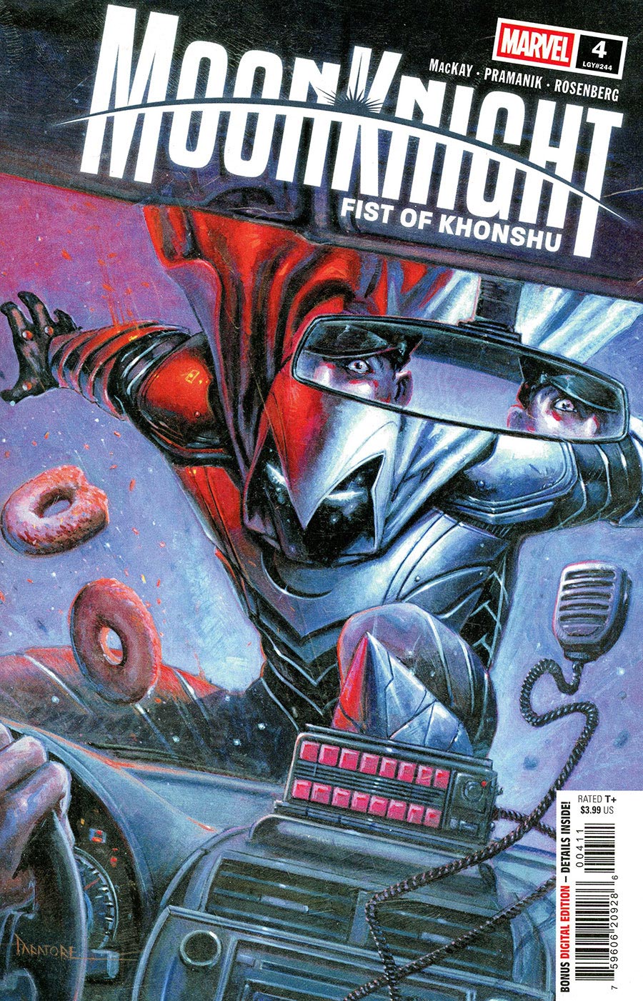 Moon Knight Fist Of Khonshu #4 Cover A Regular Davide Paratore Cover