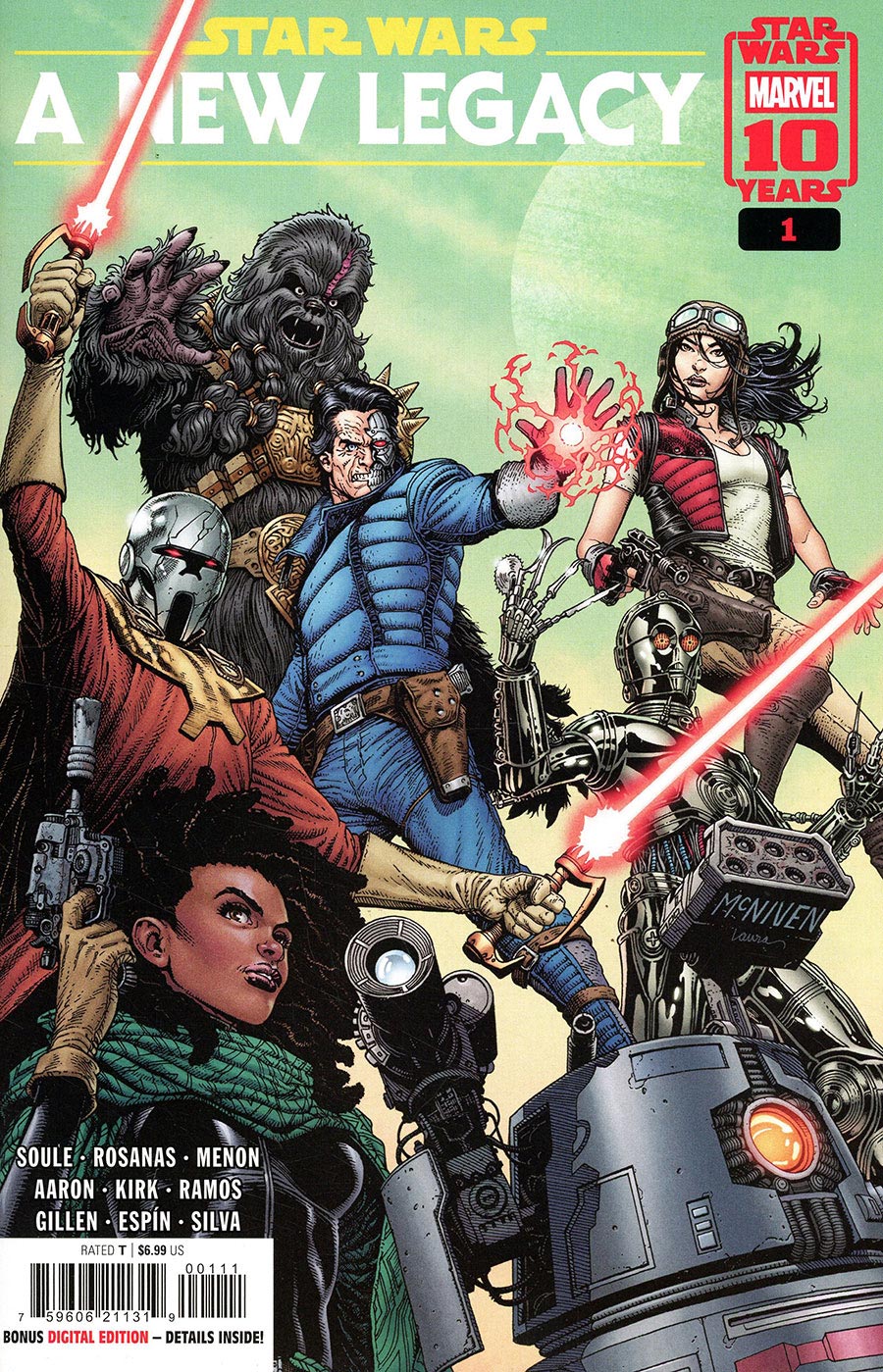 Star Wars A New Legacy #1 (One Shot) Cover A Regular Steve McNiven Cover