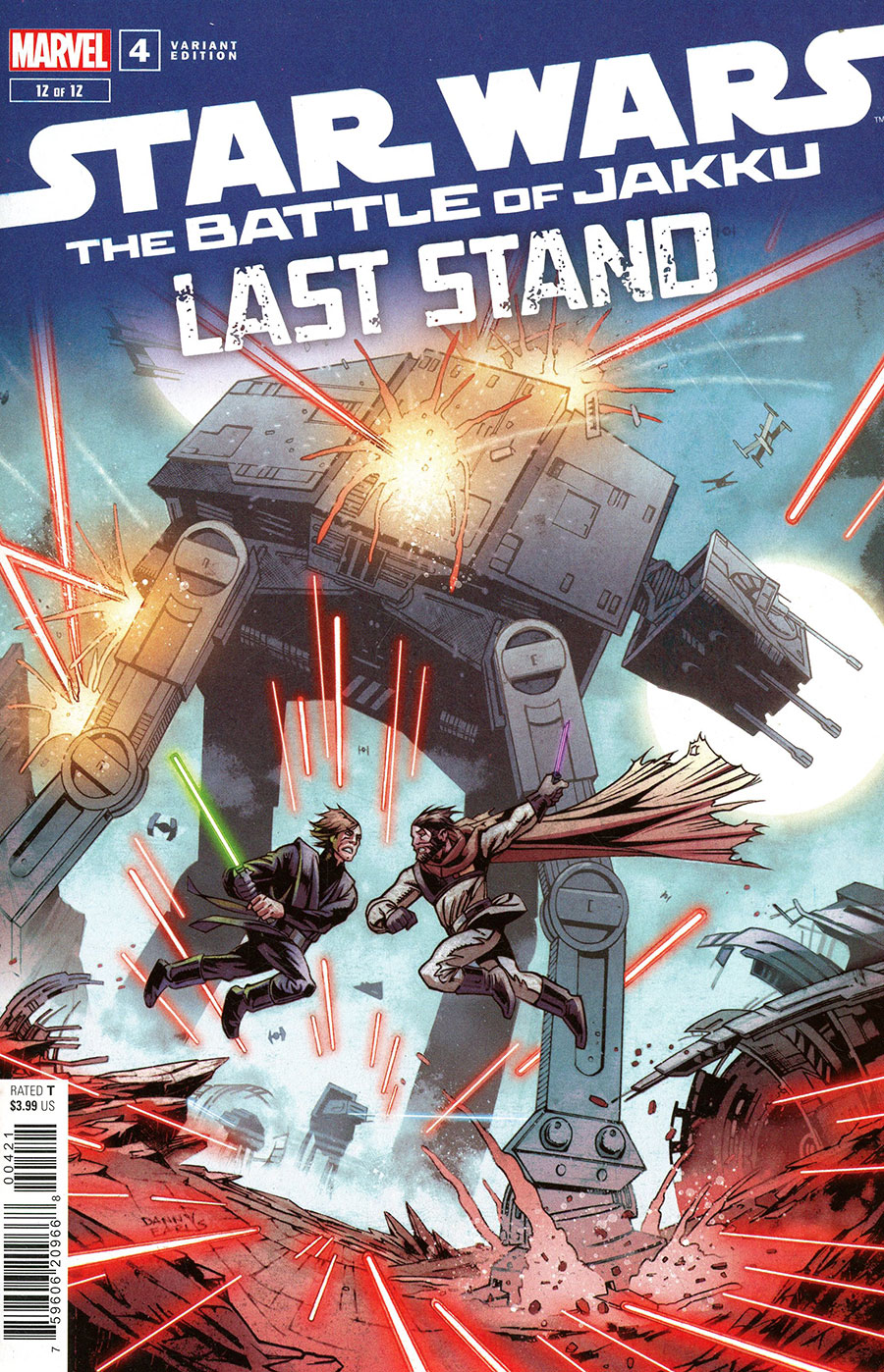 Star Wars Battle Of Jakku Last Stand #4 Cover B Variant Danny Earls Cover