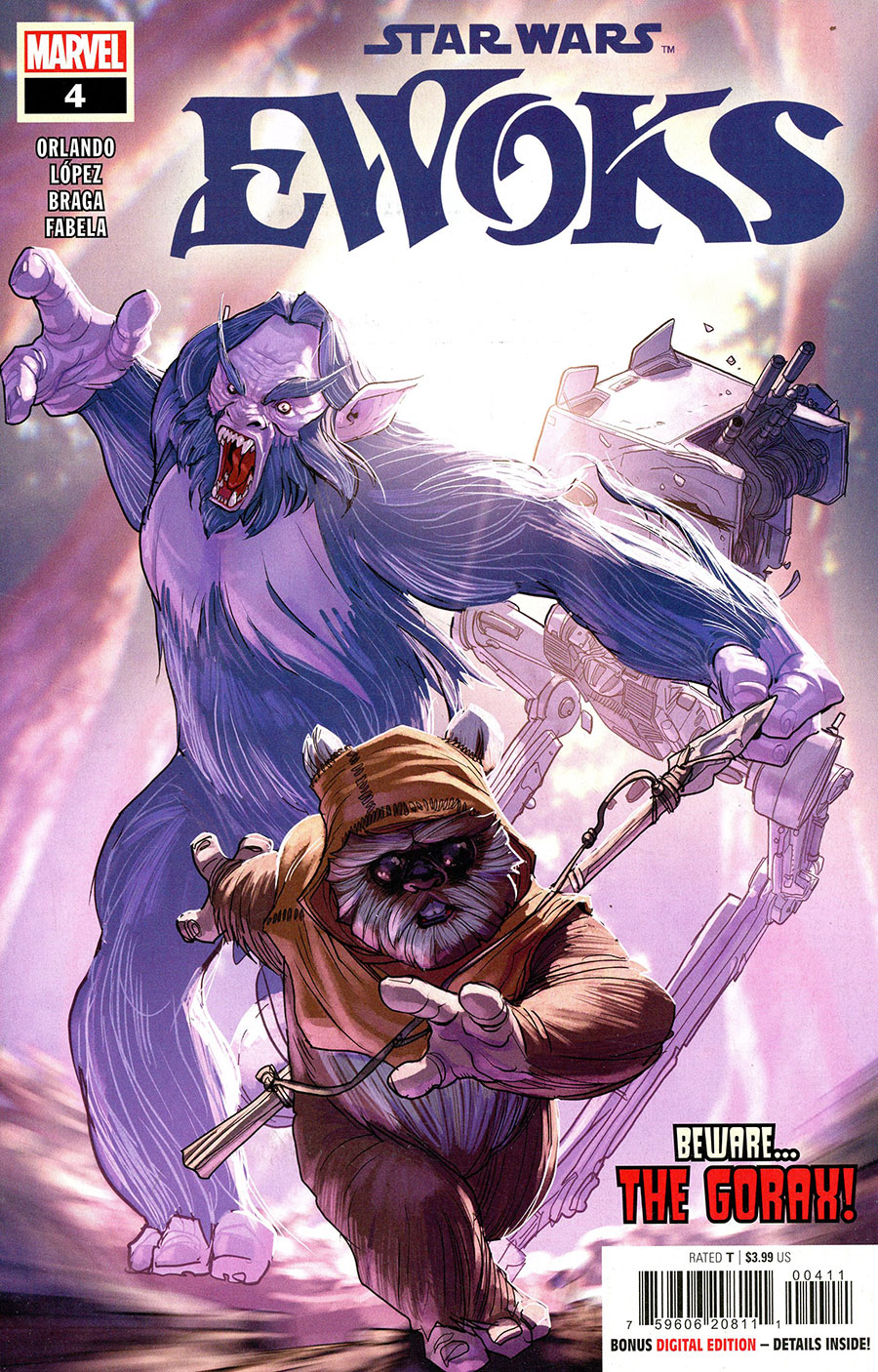 Star Wars Ewoks #4 Cover A Regular Pete Woods Cover