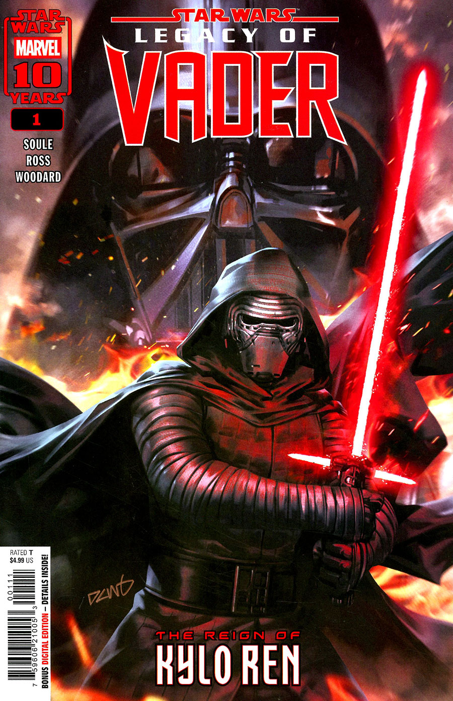 Star Wars Legacy Of Vader #1 Cover A Regular Derrick Chew Cover
