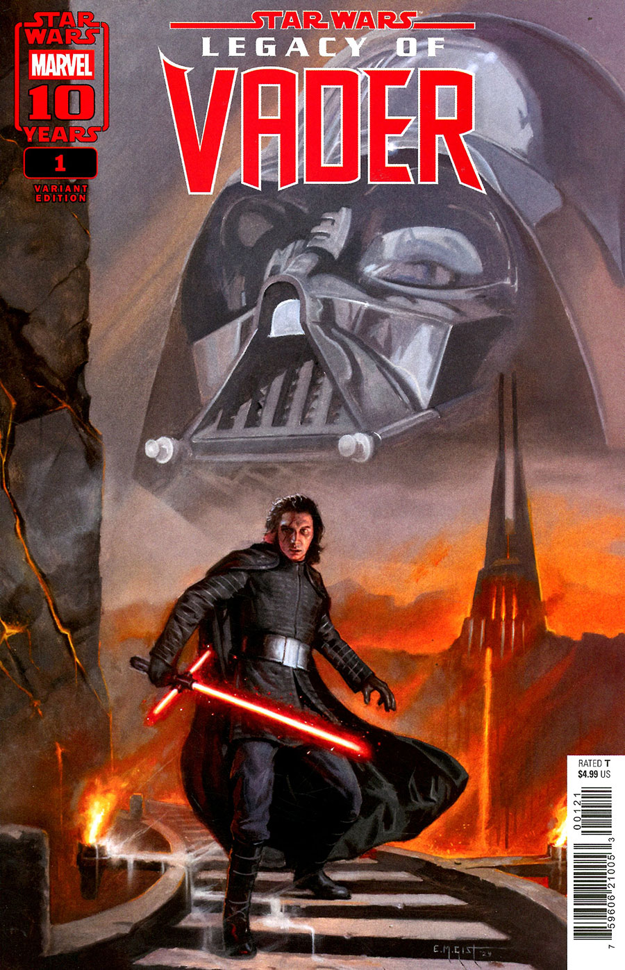 Star Wars Legacy Of Vader #1 Cover C Variant EM Gist Cover