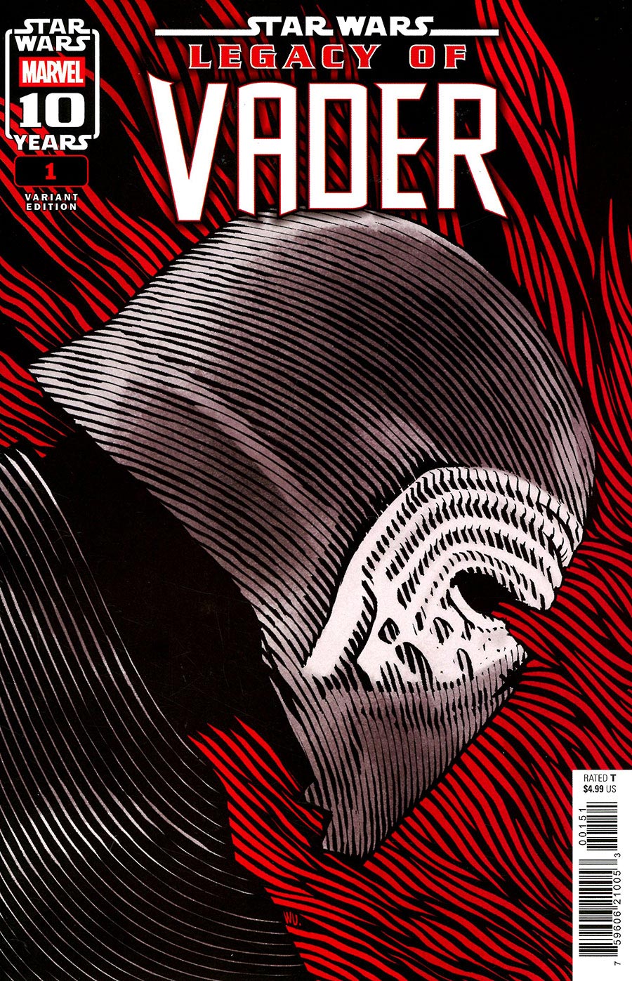 Star Wars Legacy Of Vader #1 Cover E Variant Annie Wu Cover