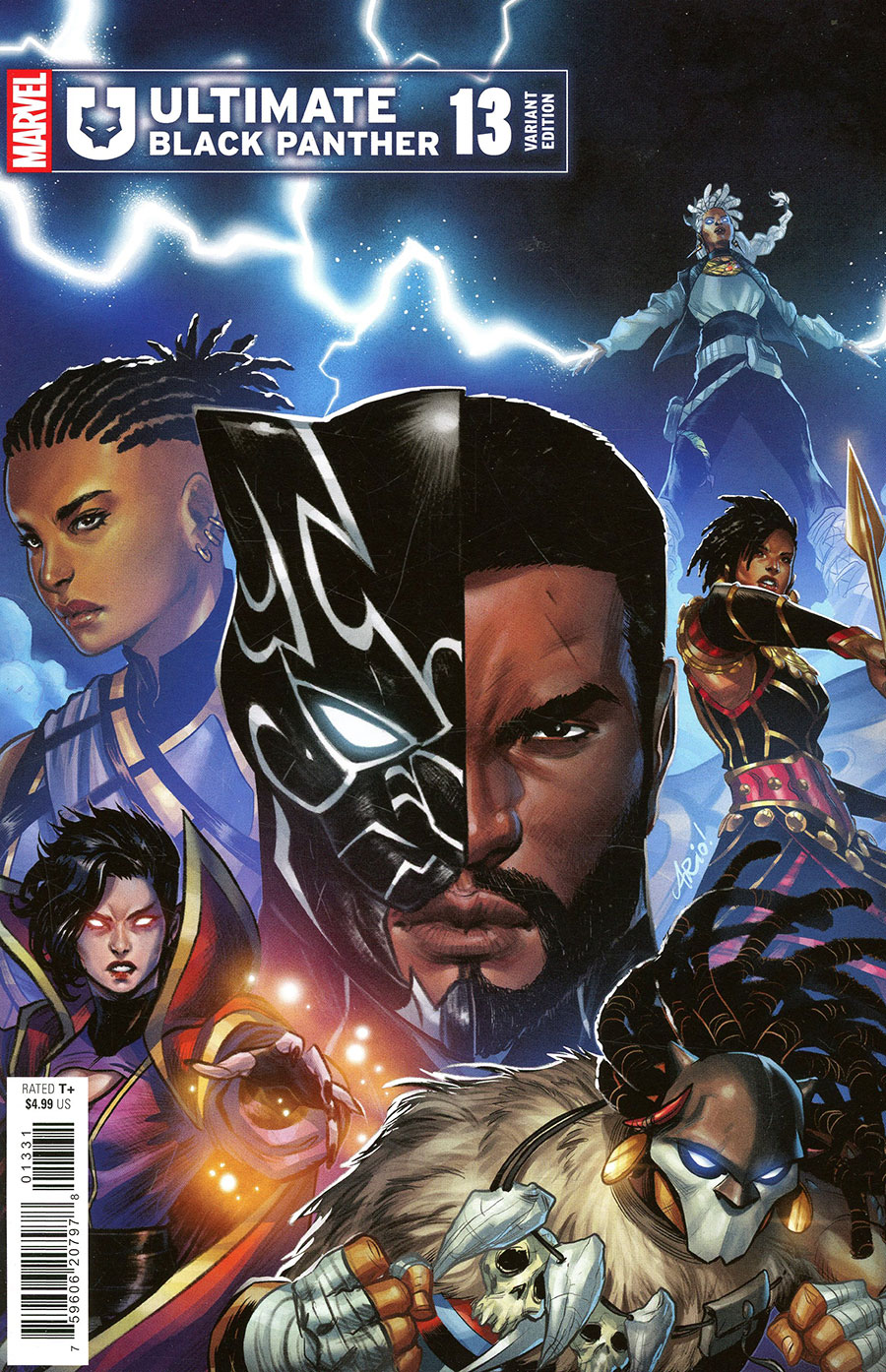 Ultimate Black Panther #13 Cover B Variant Ario Anindito Cover