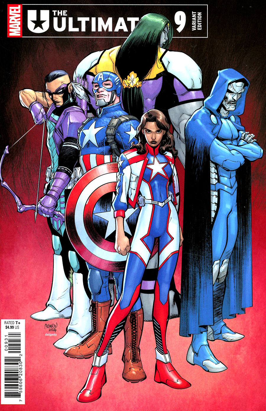 Ultimates Vol 5 #9 Cover C Variant Gleb Melnikov Cover