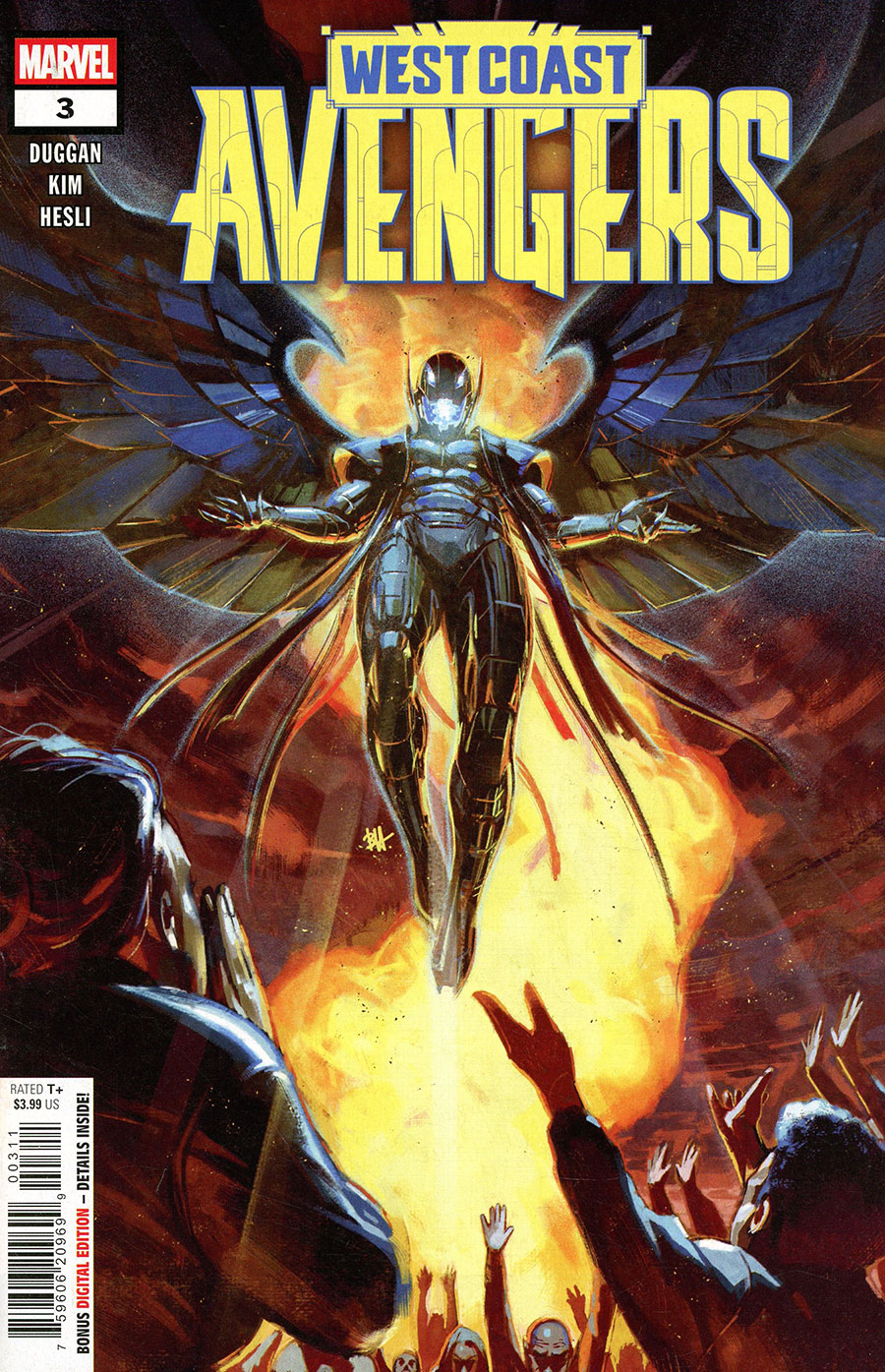 West Coast Avengers Vol 4 #3 Cover A Regular Ben Harvey Cover