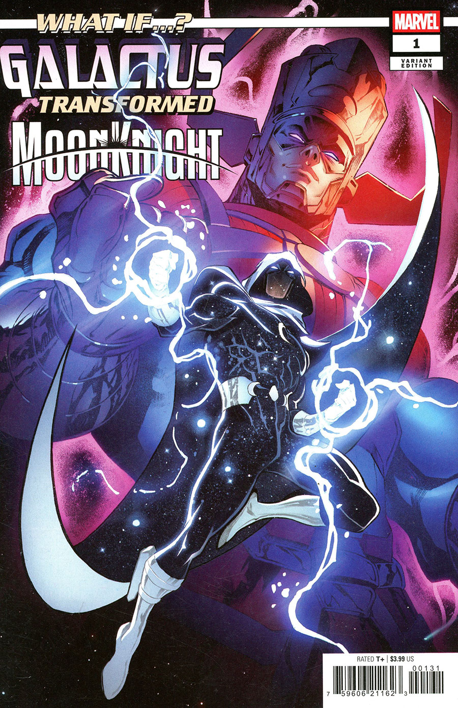 What If Galactus Transformed Moon Knight #1 (One Shot) Cover C Variant Iban Coello Cover (Limit 1 Per Customer)