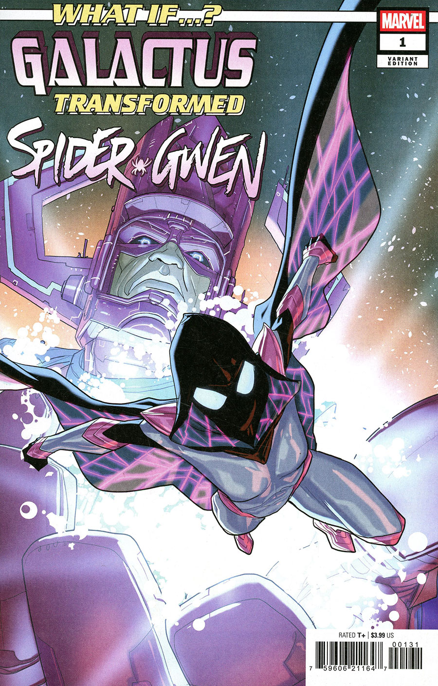 What If Galactus Transformed Spider-Gwen #1 (One Shot) Cover C Variant Pete Woods Cover