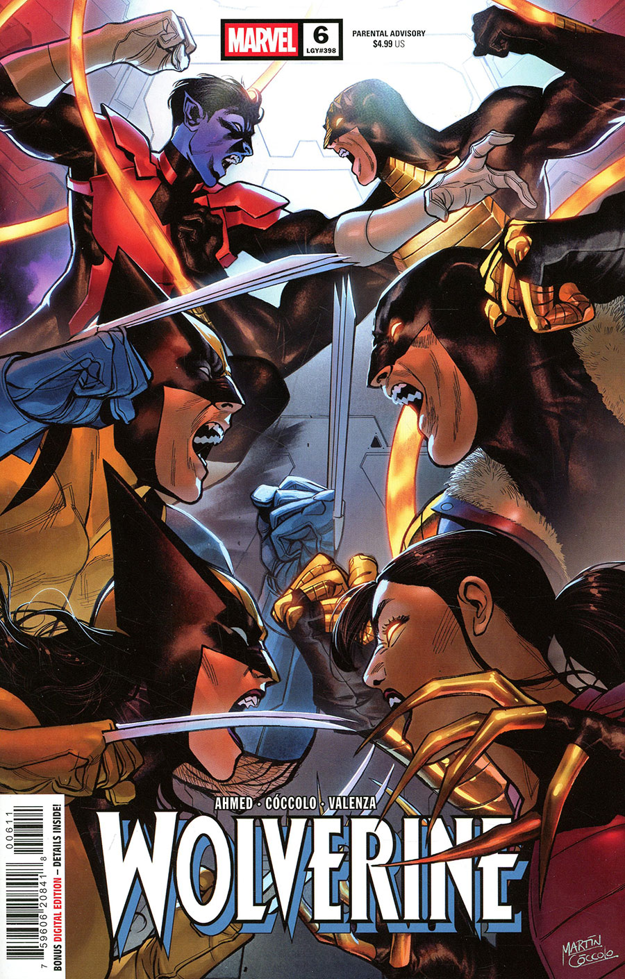 Wolverine Vol 8 #6 Cover A Regular Martin Coccolo Cover (Limit 1 Per Customer)