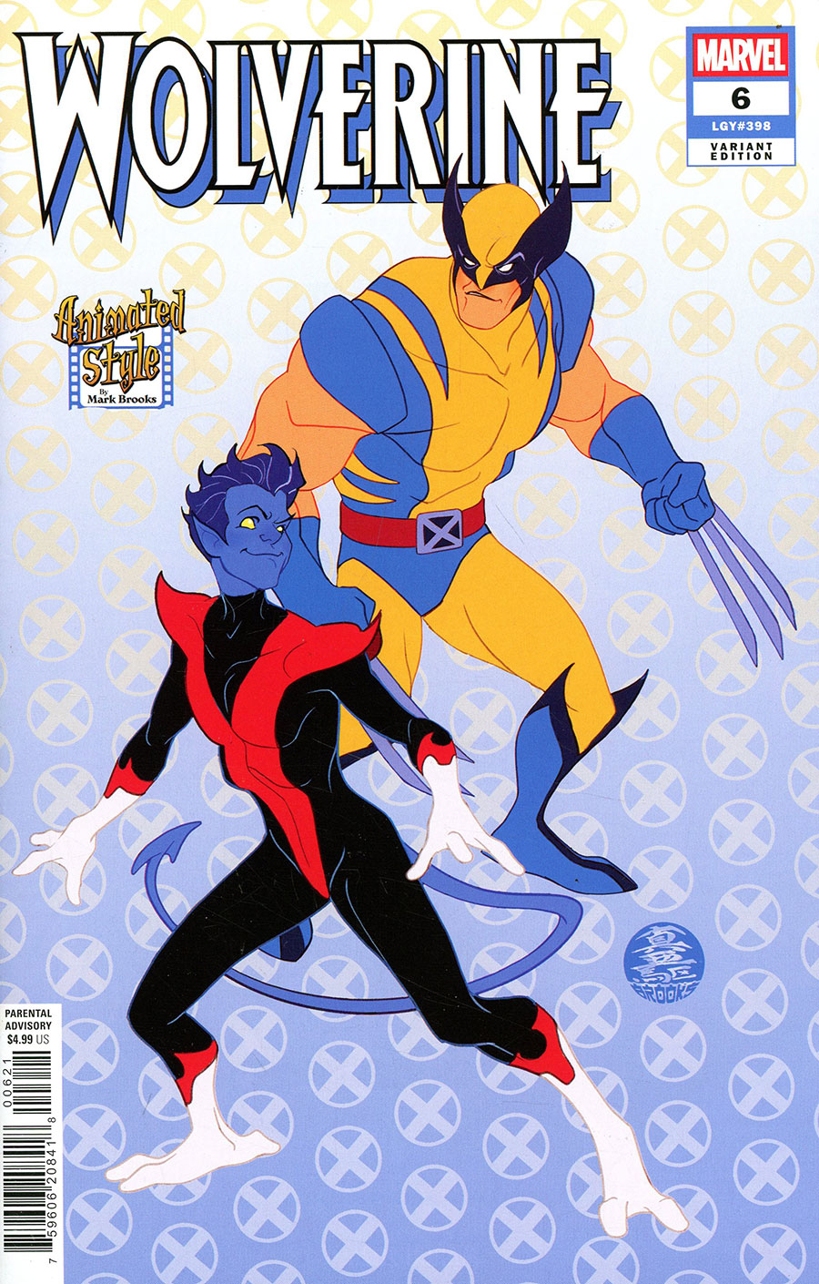 Wolverine Vol 8 #6 Cover B Variant Mark Brooks Animated-Style Cover