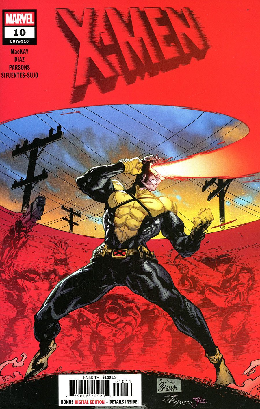 X-Men Vol 7 #10 Cover A Regular Ryan Stegman Cover (Raid On Graymalkin Epilogue)