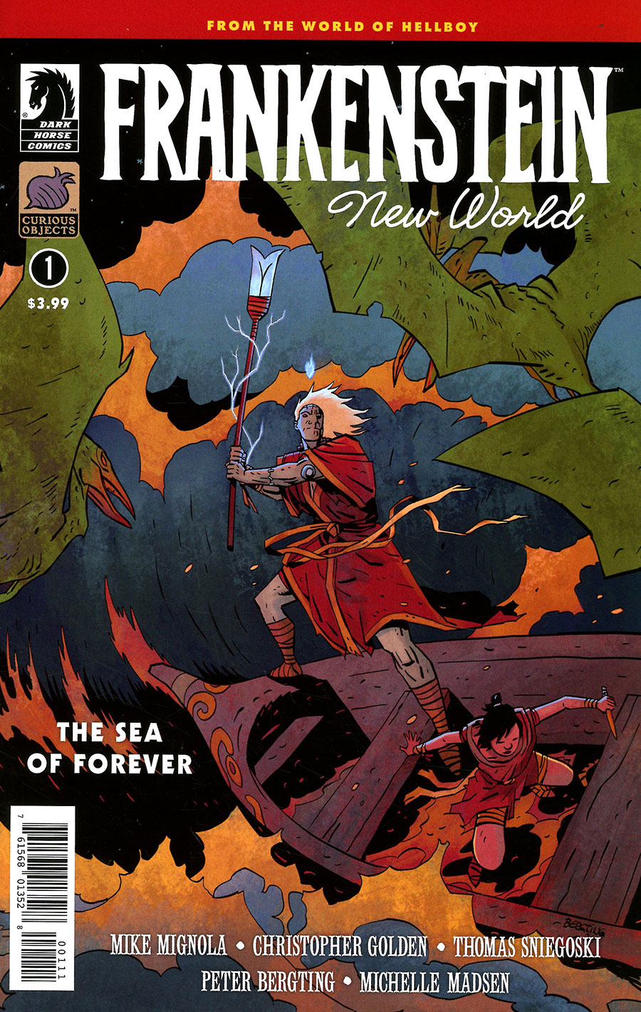 Frankenstein New World The Sea Of Forever #1