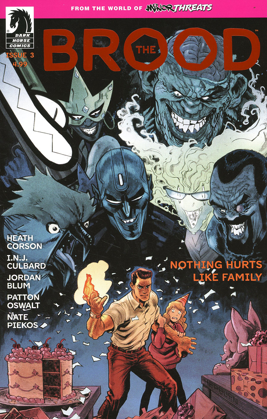 From The World Of Minor Threats The Brood #3 Cover C Variant Scott Hepburn Foil Cover