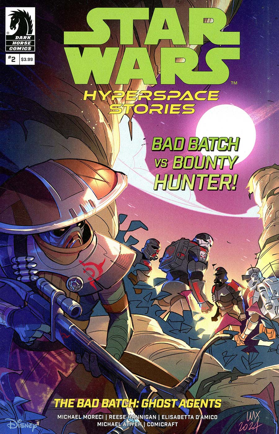 Star Wars The Bad Batch Ghost Agents #2 Cover A Regular Valeria Favoccia Cover