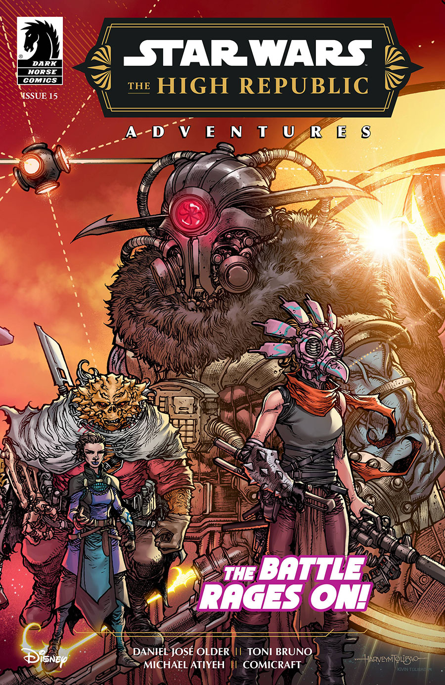 Star Wars The High Republic Adventures Phase III #15 Cover A Regular Harvey Tolibao Cover (Limit 1 Per Customer)