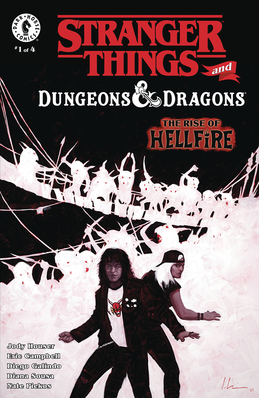 Stranger Things And Dungeons & Dragons The Rise Of Hellfire #1 Cover D Variant Jeremy Wilson Cover