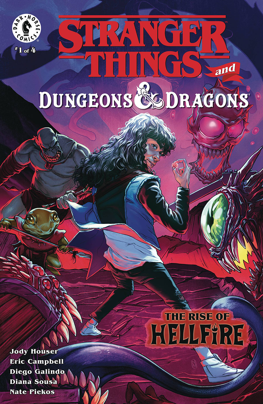 Stranger Things And Dungeons & Dragons The Rise Of Hellfire #1 Cover E Variant Nimit Malavia Cover